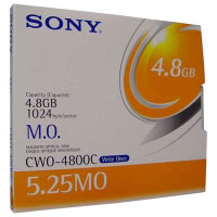 Sony 4.8GB Magneto Optical (WORM) (CWO-4800C) Sony 4.8GB Magneto Optical (WORM) (CWO-4800C)